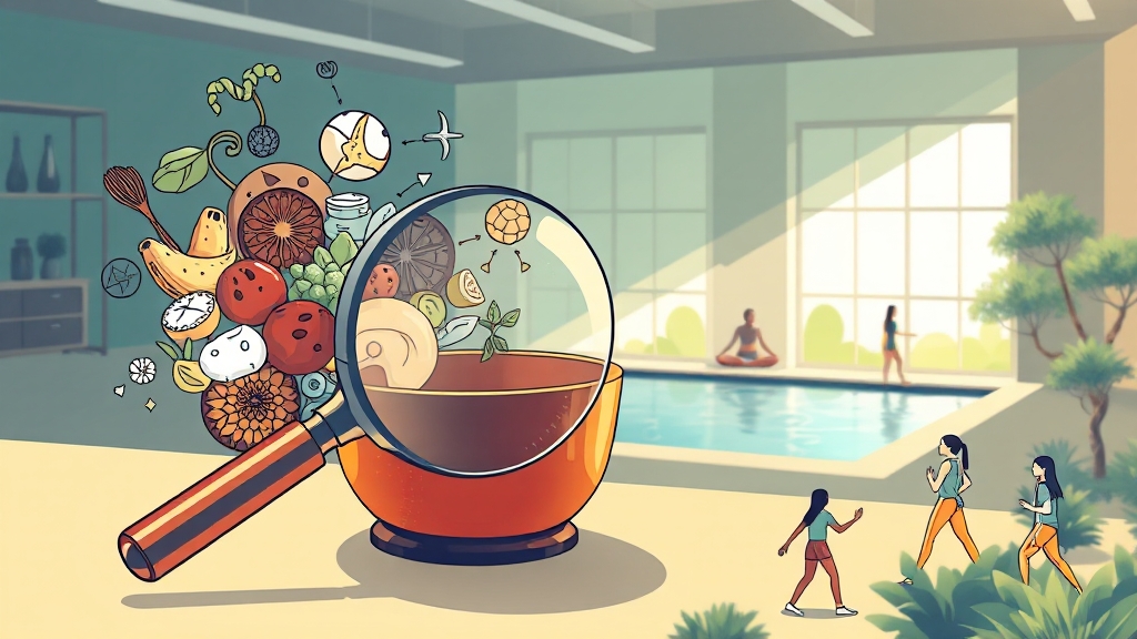 관절 건강, 복합 성분 제품이 답? (illustration 스타일)