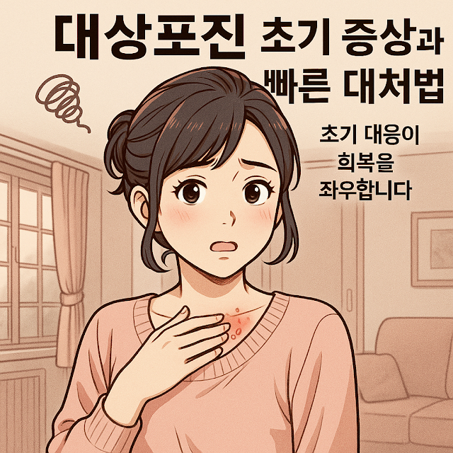 대상포진 초기 증상과 빠른 대처법