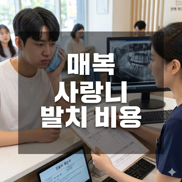 매복 사랑니 발치 비용