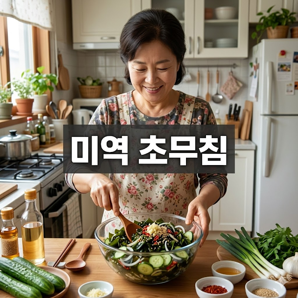 미역 초무침