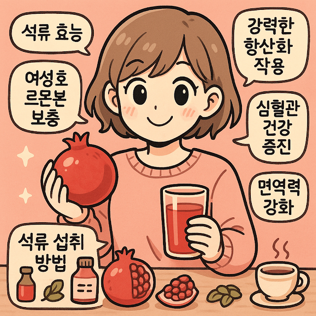 석류 효능 섭취 방법