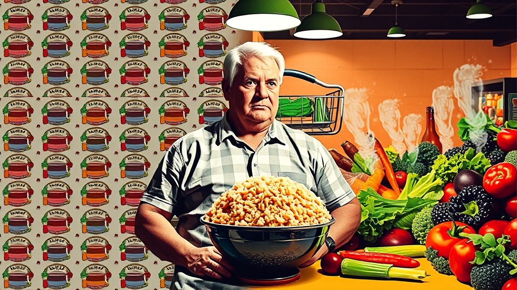 암환자 식단에서 피해야 할 식품 (popart 스타일)