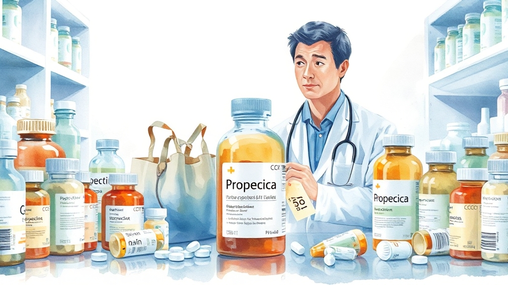 프로페시아, 가격은 얼마일까? (watercolor 스타일)